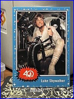 Topps Star Wars /200 Luke Skywalker 40th Anniversary Card Celebration Promo