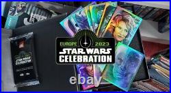 Topps Star Wars Galaxy Celebration Edition 2023 Show Exclusive Set Of 4 MIP