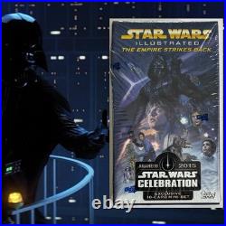 Topps Star Wars Illustrated TESB 10 trading cards set sealed Celebration 2015
