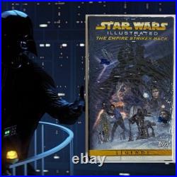 Topps Star Wars Illustrated TESB 10 trading cards set sealed Celebration 2015