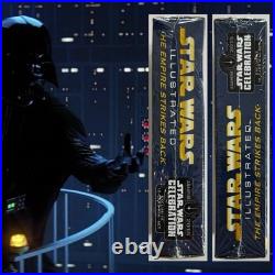 Topps Star Wars Illustrated TESB 10 trading cards set sealed Celebration 2015