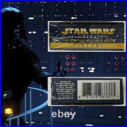 Topps Star Wars Illustrated TESB 10 trading cards set sealed Celebration 2015