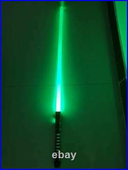 US SHIP Star Wars Lightsaber Replica Fx Force Metal Dueling RGB CosplayProp 2In1