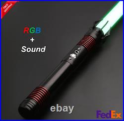 US Star Wars Talon Lightsaber Metal 12 Colors RGB Light Replica Smooth Swing Hot