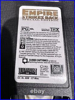 VHS STAR WARS TRILOGY 1997 SPECIAL EDITION, BOX SET 20Th CenturyFox Video Releas