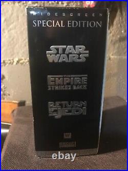 VHS STAR WARS TRILOGY 1997 SPECIAL EDITION, BOX SET 20Th CenturyFox Video Release