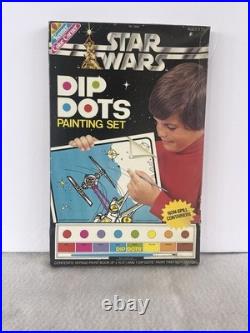 Vintage 1977 Kenner Star Wars Dip Dots Paint Set Original Box, Color Corner