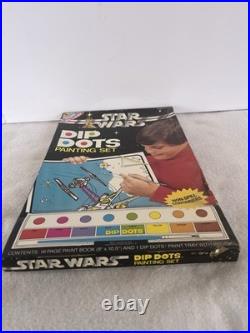 Vintage 1977 Kenner Star Wars Dip Dots Paint Set Original Box, Color Corner