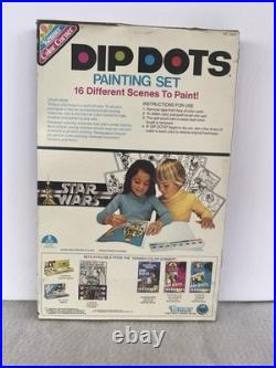 Vintage 1977 Kenner Star Wars Dip Dots Paint Set Original Box, Color Corner