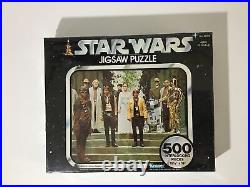 Vintage 1977 Star Wars victory celebration pc jigsaw puzzel Kenner Sealed New