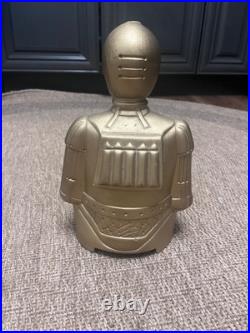 Vintage -1979ceramic C-3PO gold bust lamp