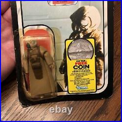 Vintage 1983 Kenner Star Wars ROTJ 4-Lom 77 Back Bounty Hunter RARE OFFER TAG