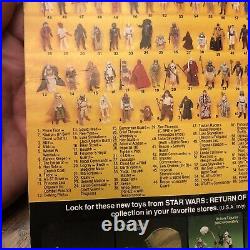 Vintage 1983 Kenner Star Wars ROTJ 4-Lom 77 Back Bounty Hunter RARE OFFER TAG