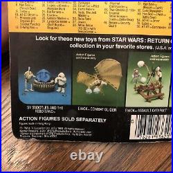 Vintage 1983 Kenner Star Wars ROTJ 4-Lom 77 Back Bounty Hunter RARE OFFER TAG