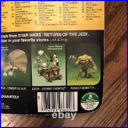 Vintage 1983 Kenner Star Wars ROTJ 4-Lom 77 Back Bounty Hunter RARE OFFER TAG