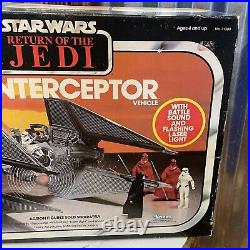 Vintage 1983 STAR WARS / TIE INTERCEPTOR By Kenner / In Original Box