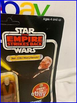 Vintage Kenner Star Wars Empire Strikes Back Ben Obi-Wan Kenobi Sealed 47-Back