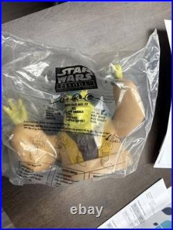 Vintage Star Wars Cup Topper Lot Vintage Star Wars Cup Topper Lot