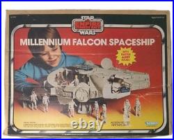 Vintage Star Wars Millenium Falcon 1970s 100% Complete With Box