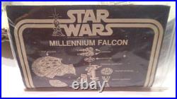 Vintage Star Wars Millenium Falcon 1970s 100% Complete With Box