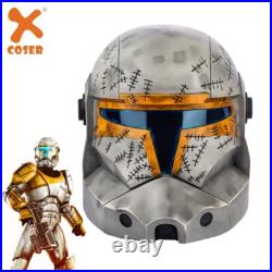 Xcoser 11 SW Clone Commander Gregor Helmet Cosplay Props Replicas Halloween