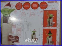 Yoda Animatronic Disney Star Wars CHRISTMAS And Halloween Home Depot NEW IN BOX