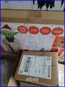 Yoda Animatronic Disney Star Wars Christmas And Halloween Home Depot NIB