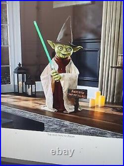 Yoda Animatronic Disney Star Wars Seasonal FREE FAST SHIPPING